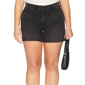 Good American good standard long shorts mid rise